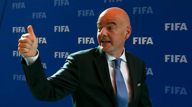 Chủ tịch FIFA Gianni Infantino đến VN ngày 8.2