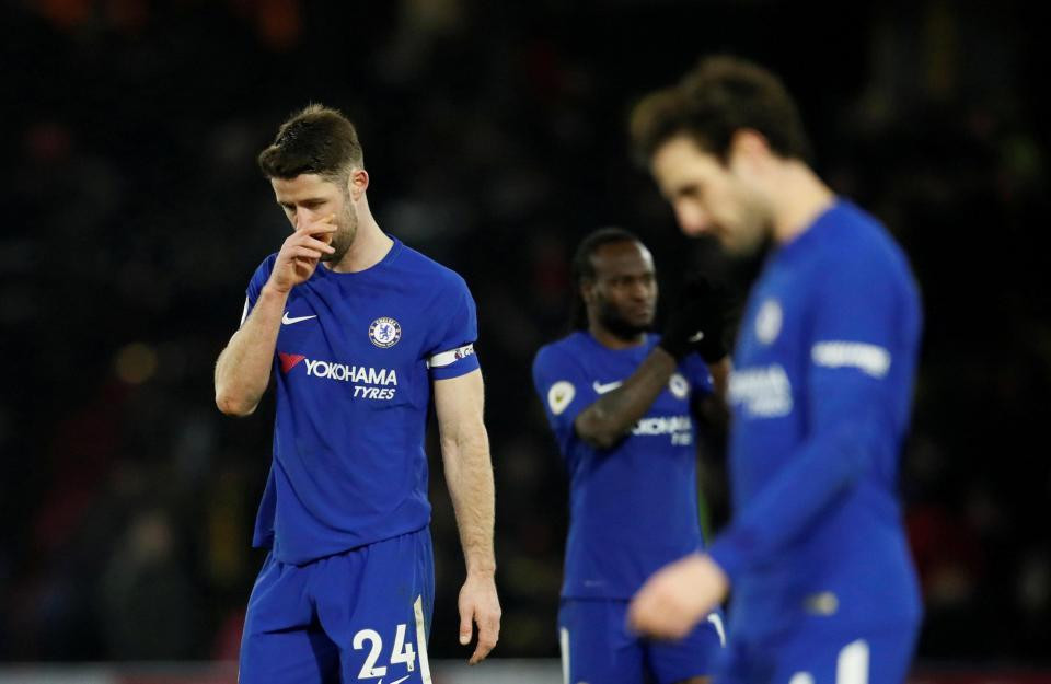 Cầu thủ Chelsea có 3 ngày nghỉ sau thất bại trên sân Watford