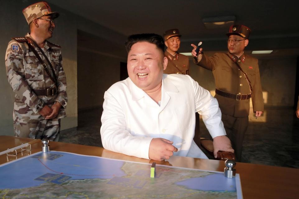 Nhà lãnh đạo Triều Tiên Kim Jong-un. Ảnh: AP