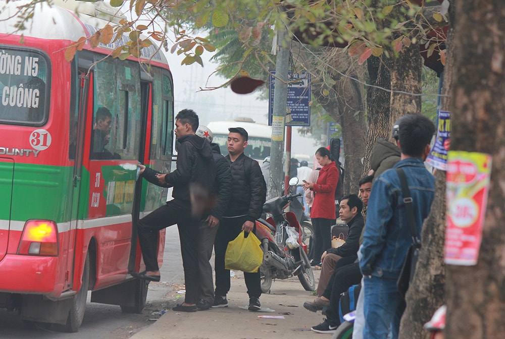 Về quê ăn Tết Ảnh: Chu Thanh