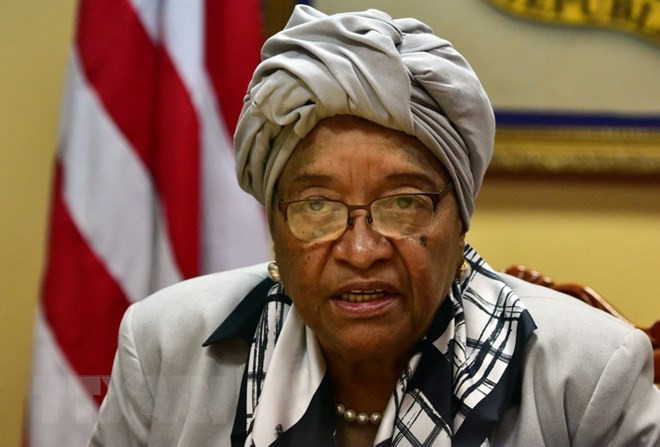 Cựu Tổng thống Liberia Ellen Johnson Sirleaf. Nguồn: AFP/TTXVN