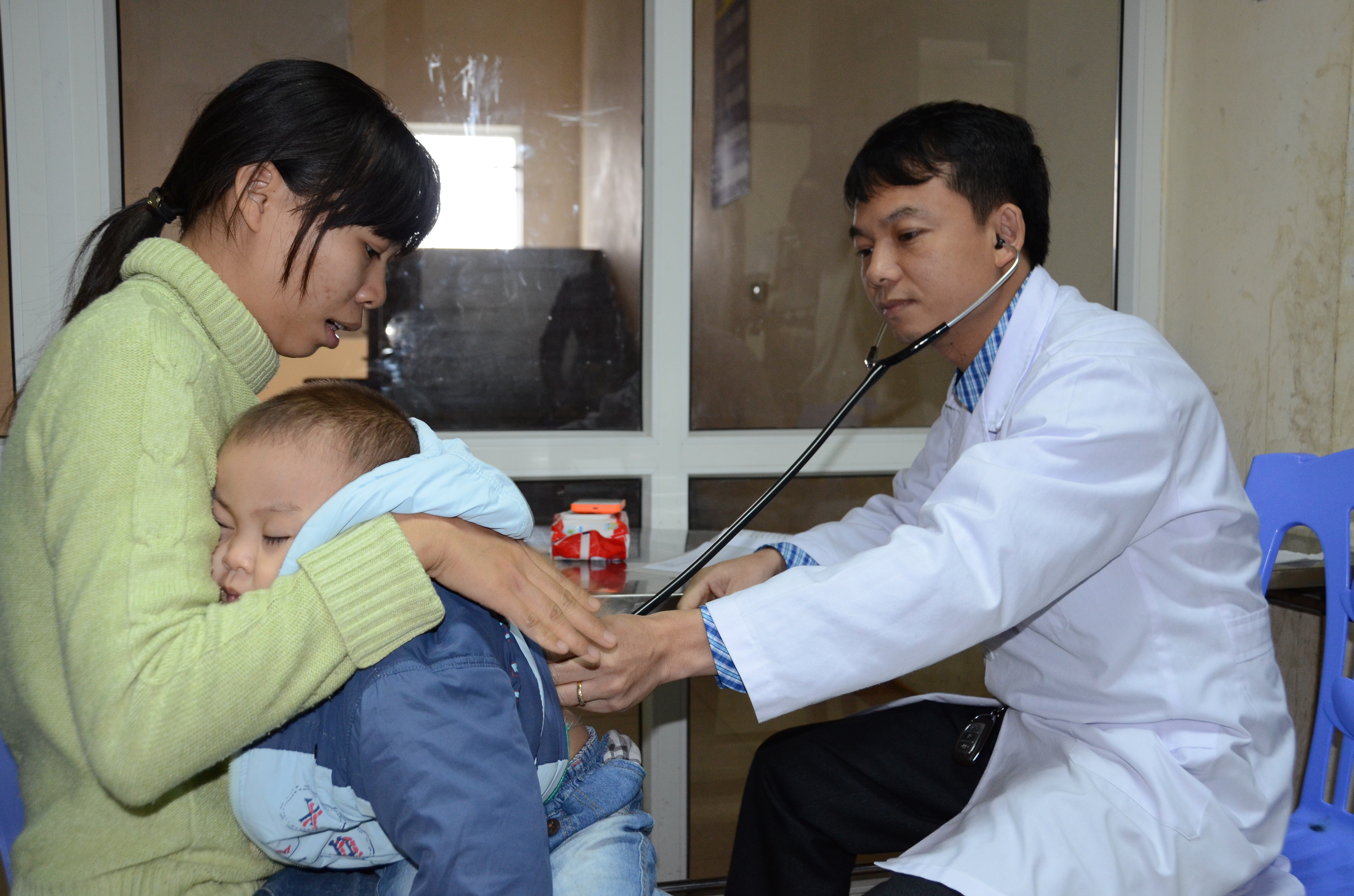Dịp Tết, hoạt động khám chữa bệnh tại Bệnh viện Sản Nhi Nghệ An sẽ vẫn diễn ra như ngày thường. Ảnh: Thành Chung