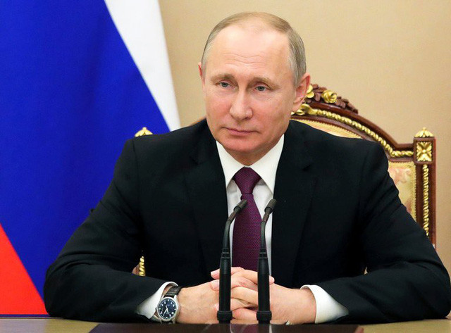 Tổng thống Nga Vladimir Putin. Ảnh: NYT