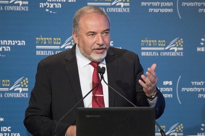 Bộ trưởng Quốc phòng Israel Avigdor Lieberman. Nguồn: AFP/TTXVN