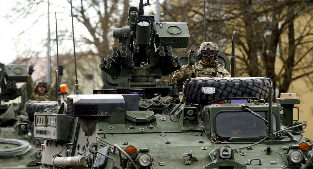 Xe tăng của quân đội Mỹ. Ảnh: Reuters