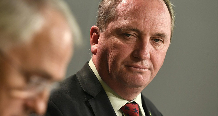 Phó Thủ tướng Barnaby Joyce đang bị áp lực phải từ chức do quan hệ hôn nhân ngoài luồng.  Ảnh: AFP