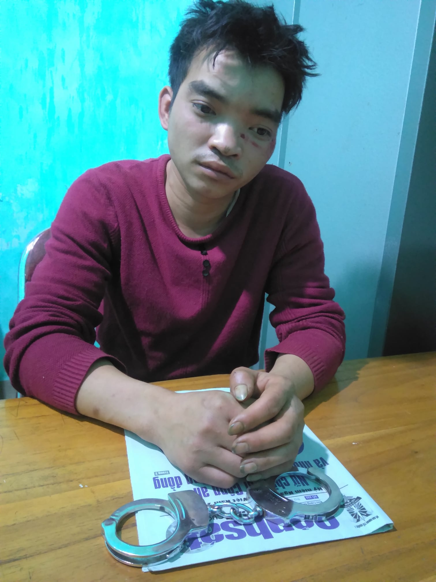Đối tượng Trương Văn Long. Ảnh: Minh Thái