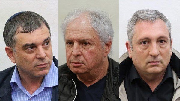 Từ trái qua phải: Shlomo Filber, Shaul Elovitch, Nir Hefetz. Nguồn: ynetnews.com