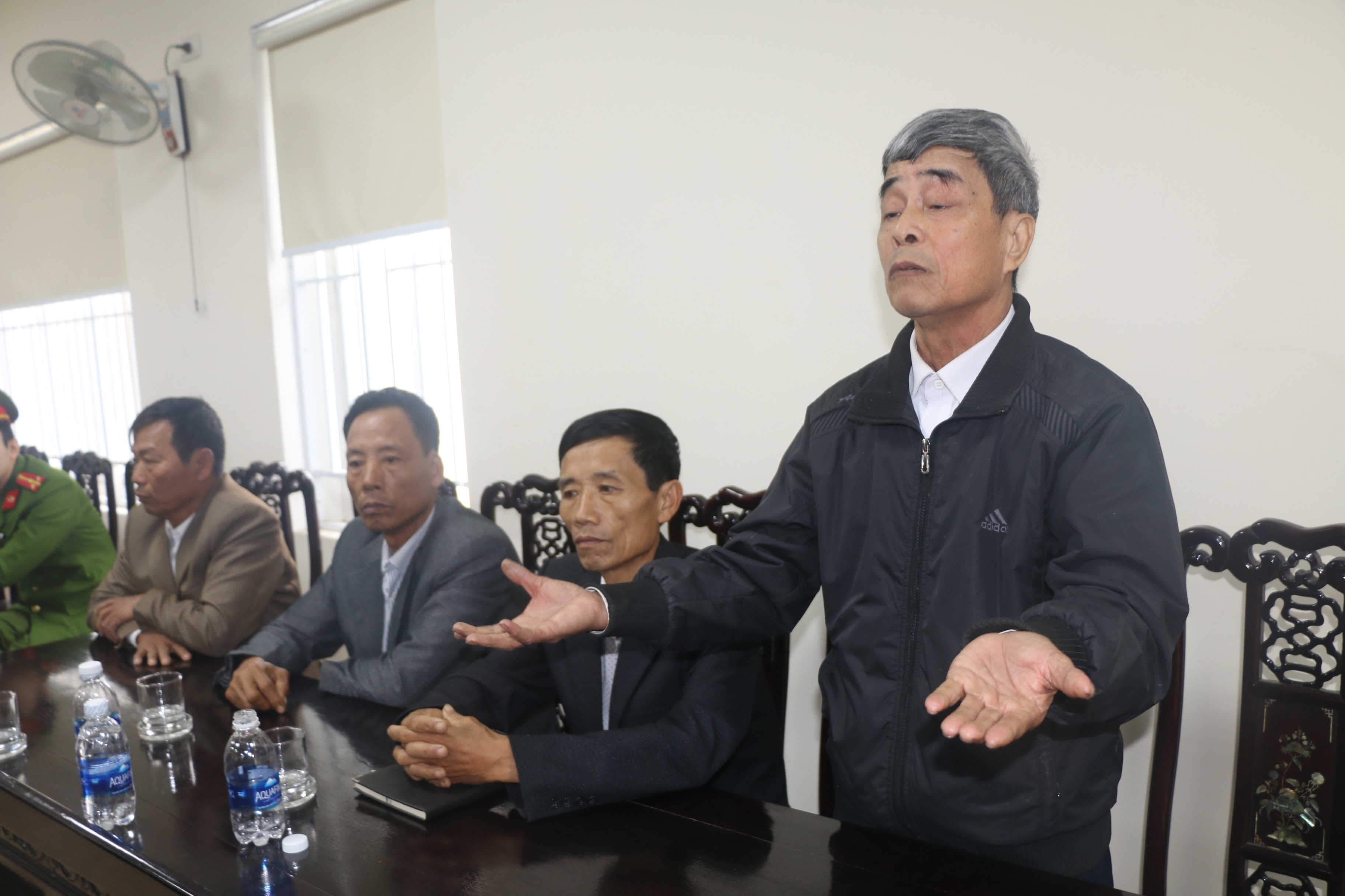 Đại diện các hộ dân xã Nghi Kim, TP Vinh