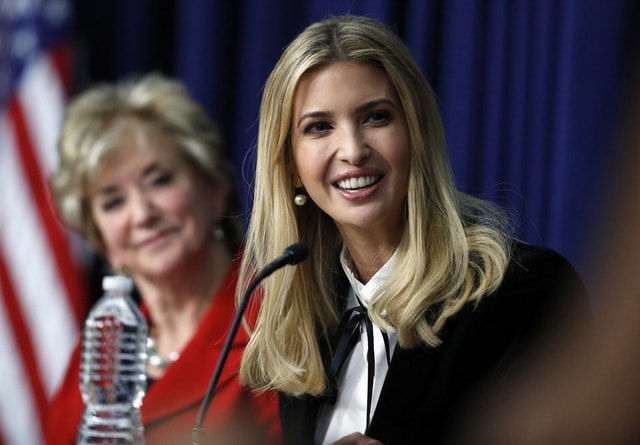 Cô Ivanka Trump. Ảnh: Getty