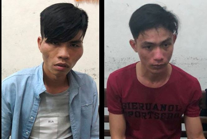  Trần Quốc Lĩnh (trái) và Phan Văn Phúc (phải) trộm hơn 1 tỷ đồng khi chủ nhà đi chúc Tết