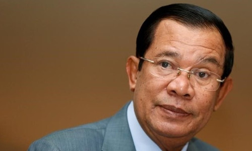 Thủ tướng Campuchia Hun Sen. Ảnh: Reuters.