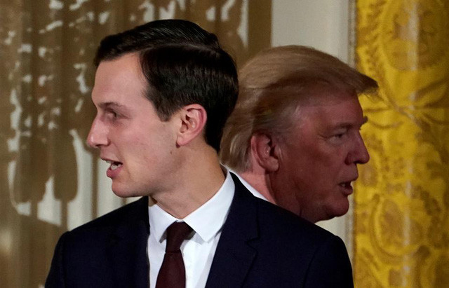 Jared Kushner và Tổng thống Donald Trump (Ảnh: Reuters)