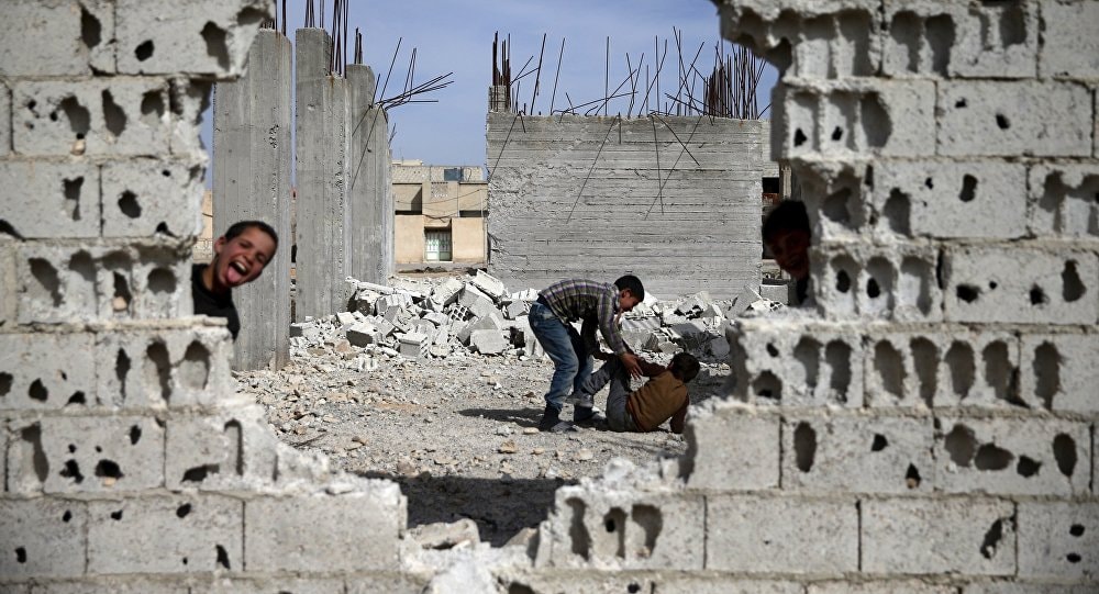 Đông Ghouta, Syria. Ảnh: Reuters