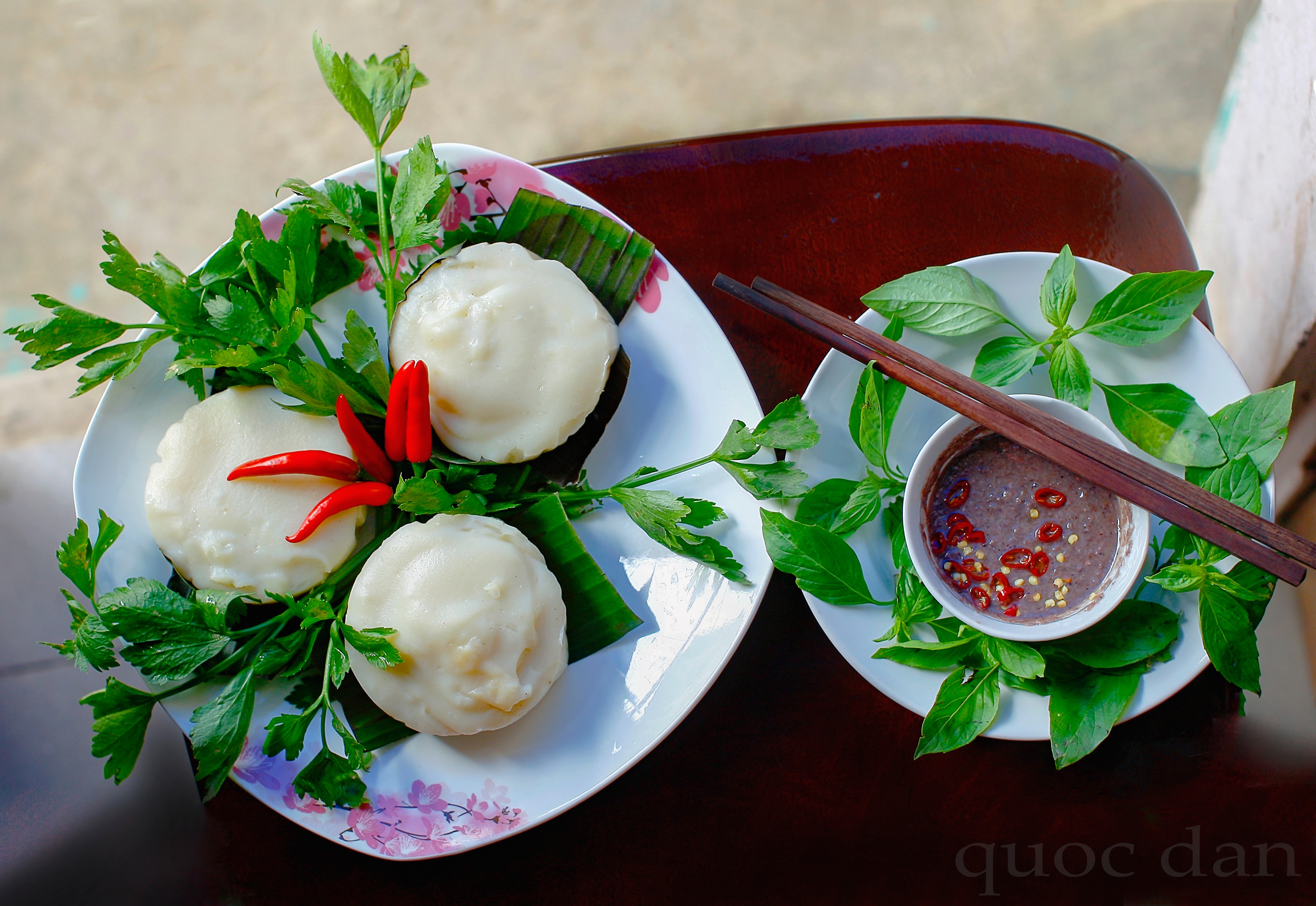 Bánh đúc Sa Nam. Ảnh: Quốc Đàn