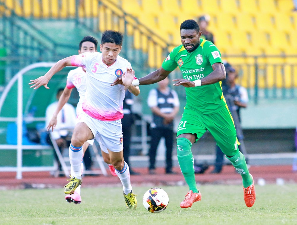 Nsi đã quay ngoắt lại với Cần Thơ sau khi bầu Đại về Sài Gòn FC.Ảnh: Internet