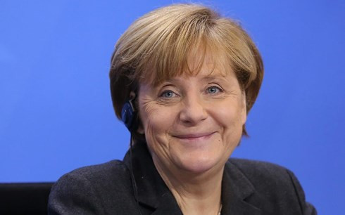Thủ tướng Đức Merkel. Ảnh: Telegraph.