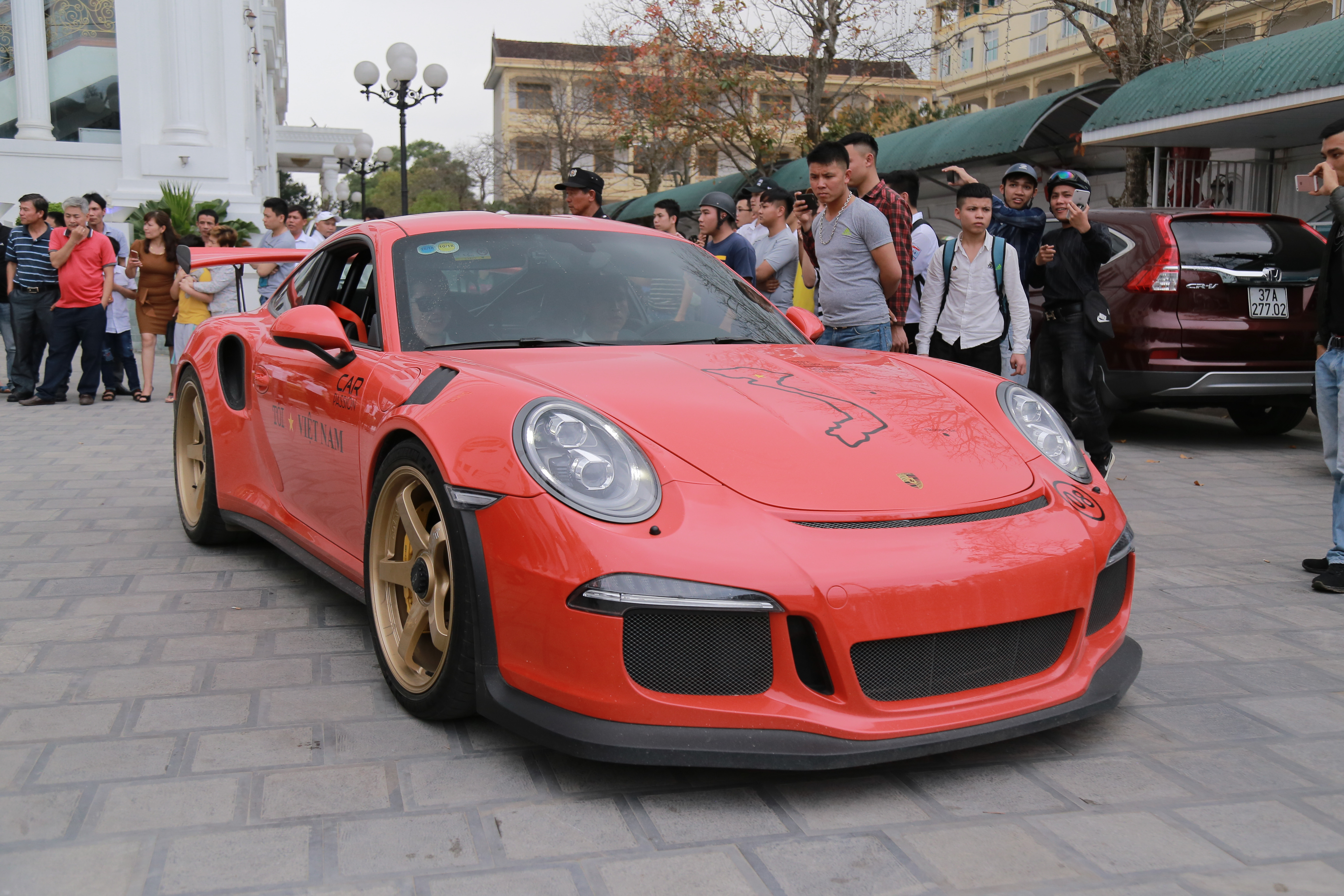 Chiếc Porsche GT3 RS được Cường 