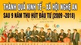 [Infographics] - Nghệ An sau 9 kỳ hội nghị thu hút đầu tư (2009 - 2018)