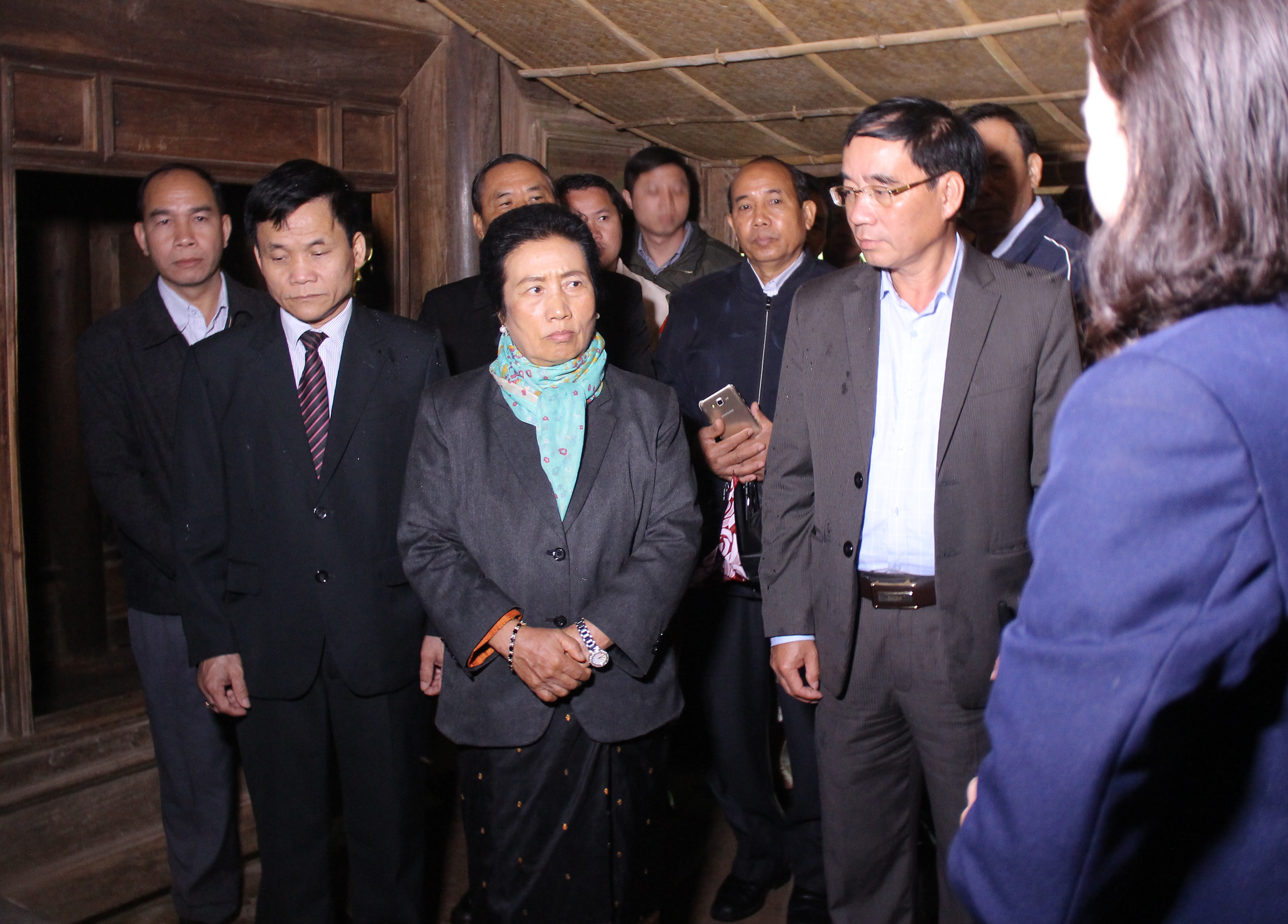 Đoàn thăm quê nội - làng Sen của Chủ tịch Hồ Chí Minh