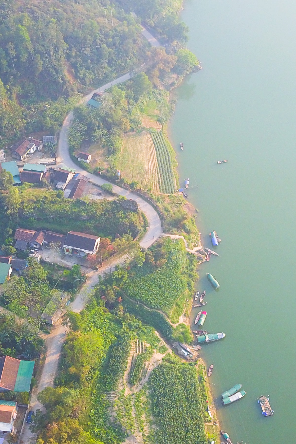 Dòng sông của thơ, của nhạc. Ảnh: Trung Hà