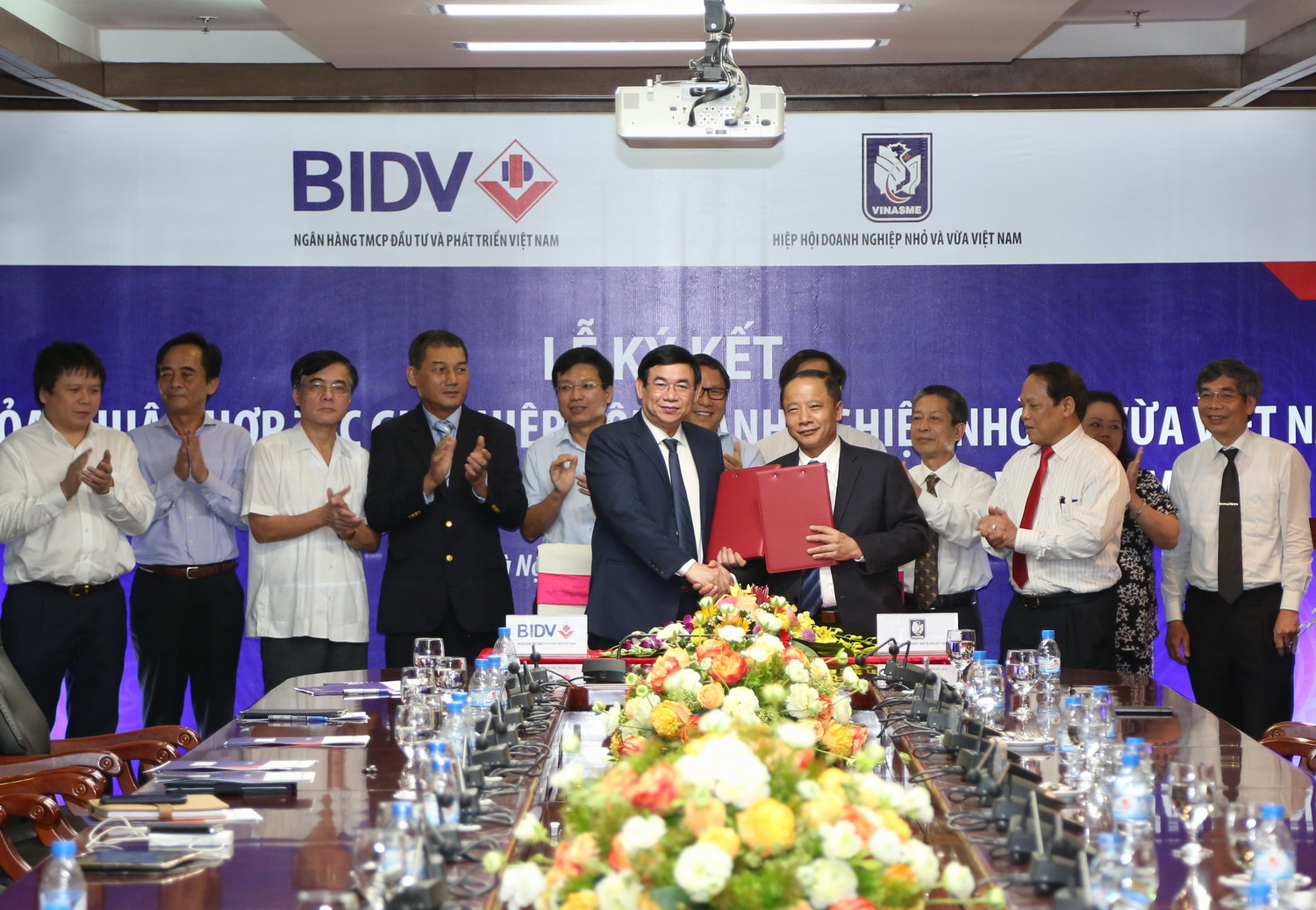 BIDV và Hiệp hội Doanh nghiệp nhỏ và vừa Việt Nam (VINASME) ký kết thỏa thuận hợp tác toàn diện.