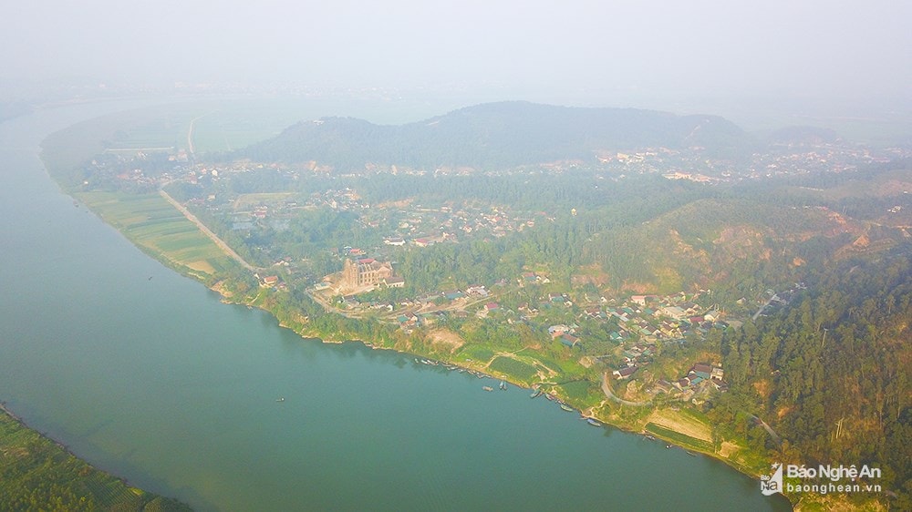 Miền Trung hôm nay se lạnh. Trong ảnh: Một dải sông Lam thuộc Nam Lộc, Nam Thượng (Nam Đàn, Nghệ An). Ảnh tư liệu