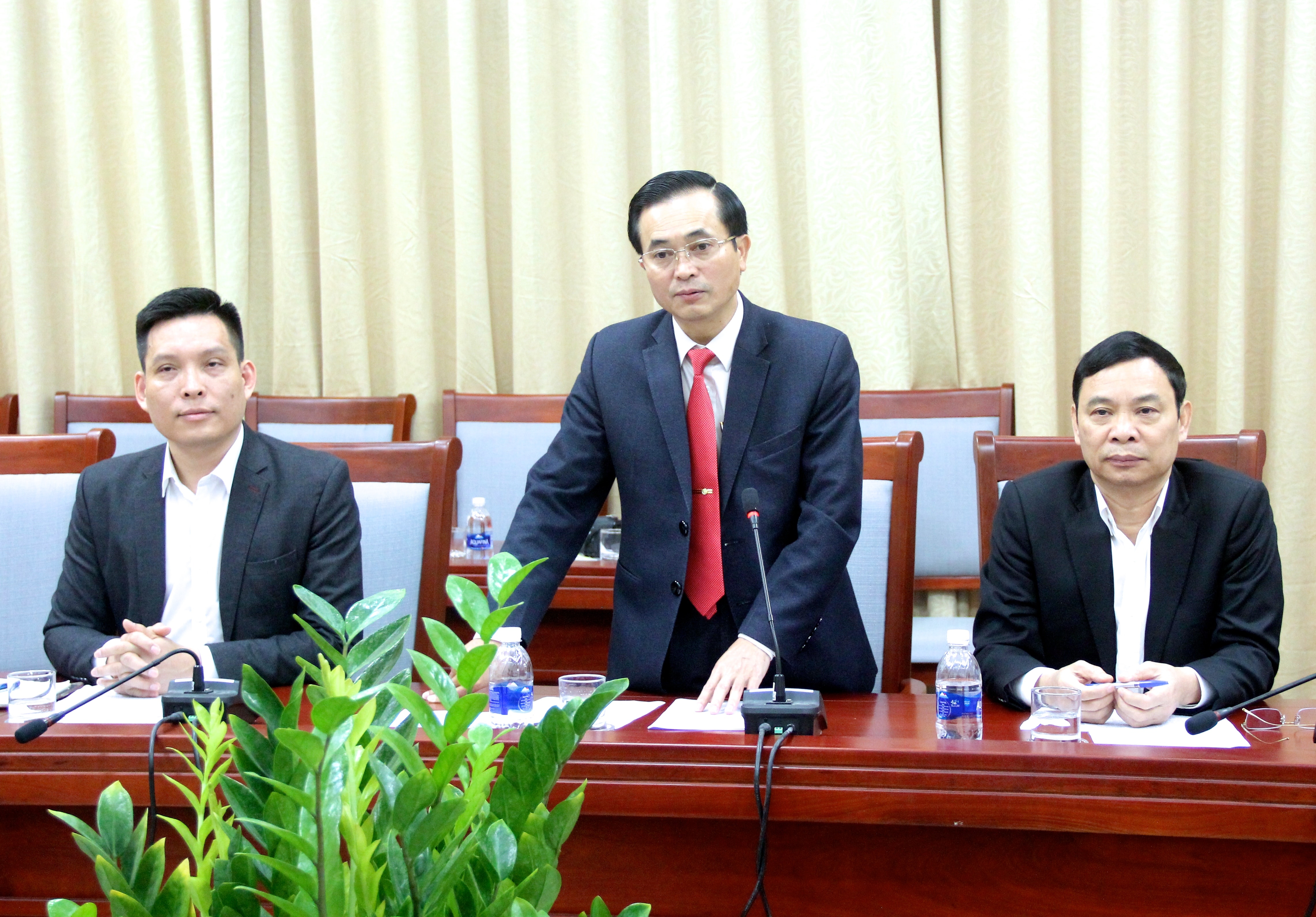 Phó Chủ tịch UBND tỉnh Lê Ngọc Hoa. Ảnh: Mỹ Nga.