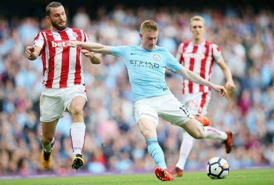 Đêm nay, Stoke City lại tiếp tục trở thành “con mồi” béo bở của The Citizens. Ảnh: Internet