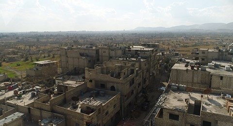 Khu vực Đông Ghouta tại Syria.