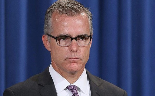 Ngày 29/1/2018, ông Andrew McCabe, Phó giám đốc Cục điều tra liên bang Mỹ, đã từ chức.Ông Andrew McCabe bị Tổng thống Donald Trump chỉ trích do thiên vị ứng cử viên Dân chủ Hilary Clinton trong cuộc bầu cử Tổng thống năm 2016 