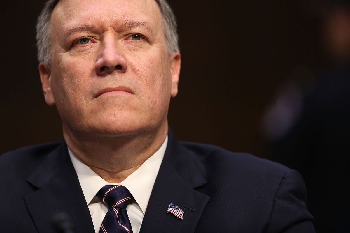 Việc Tổng thống Trump bổ nhiệm ông Pompeo vào vị trí Ngoại trưởng Mỹ đã dấy lên lo ngại rằng chính quyền Tổng thống Trump có thể đưa ra cách tiếp cận diều hâu hơn đối với Bắc Kinh. Ảnh: Getty