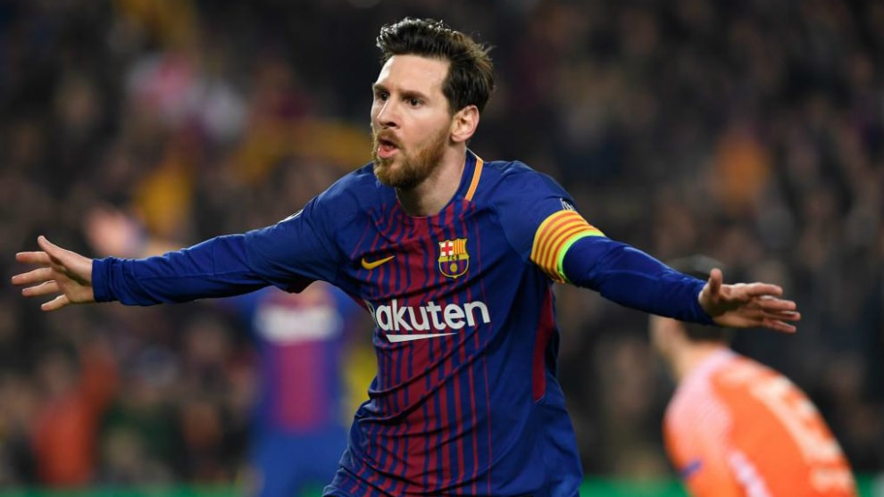 Với 2 bàn thắng và 1 đường kiến tạo, Messi giúp Barcelona vượt qua Chelsea với tỉ số 3 – 0. Ảnh: Internet