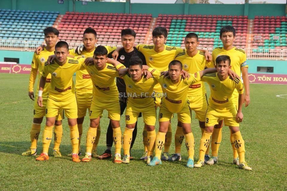Đội hình U19 SLNA năm 2014. Ảnh: SLNA FC