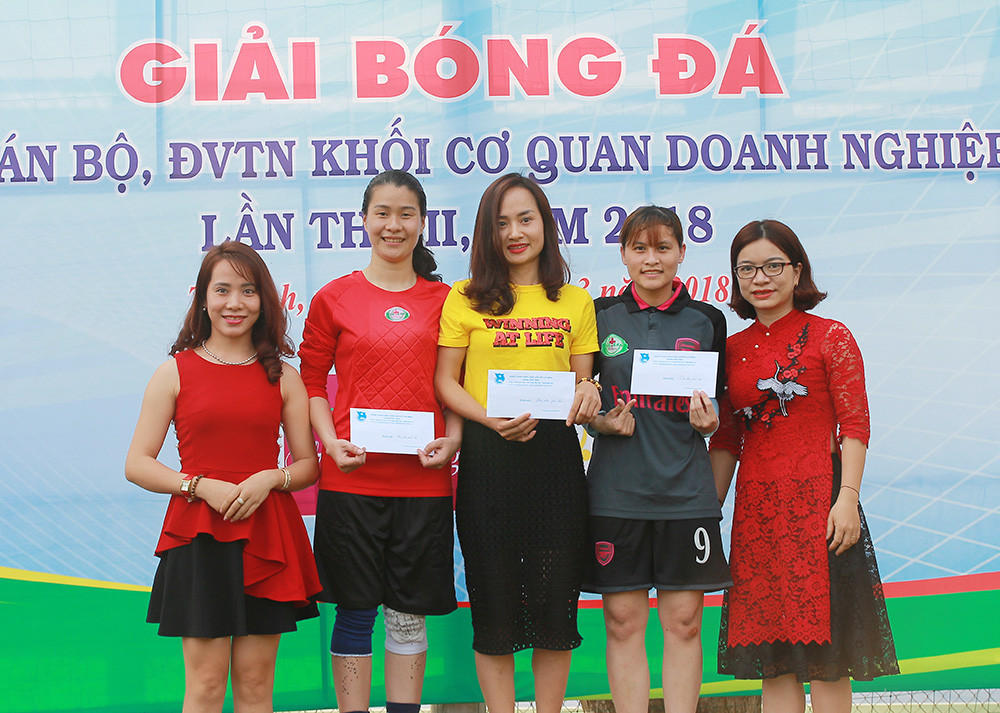 chung kết giải bóng đá nữ Ảnh: Chu Thanh