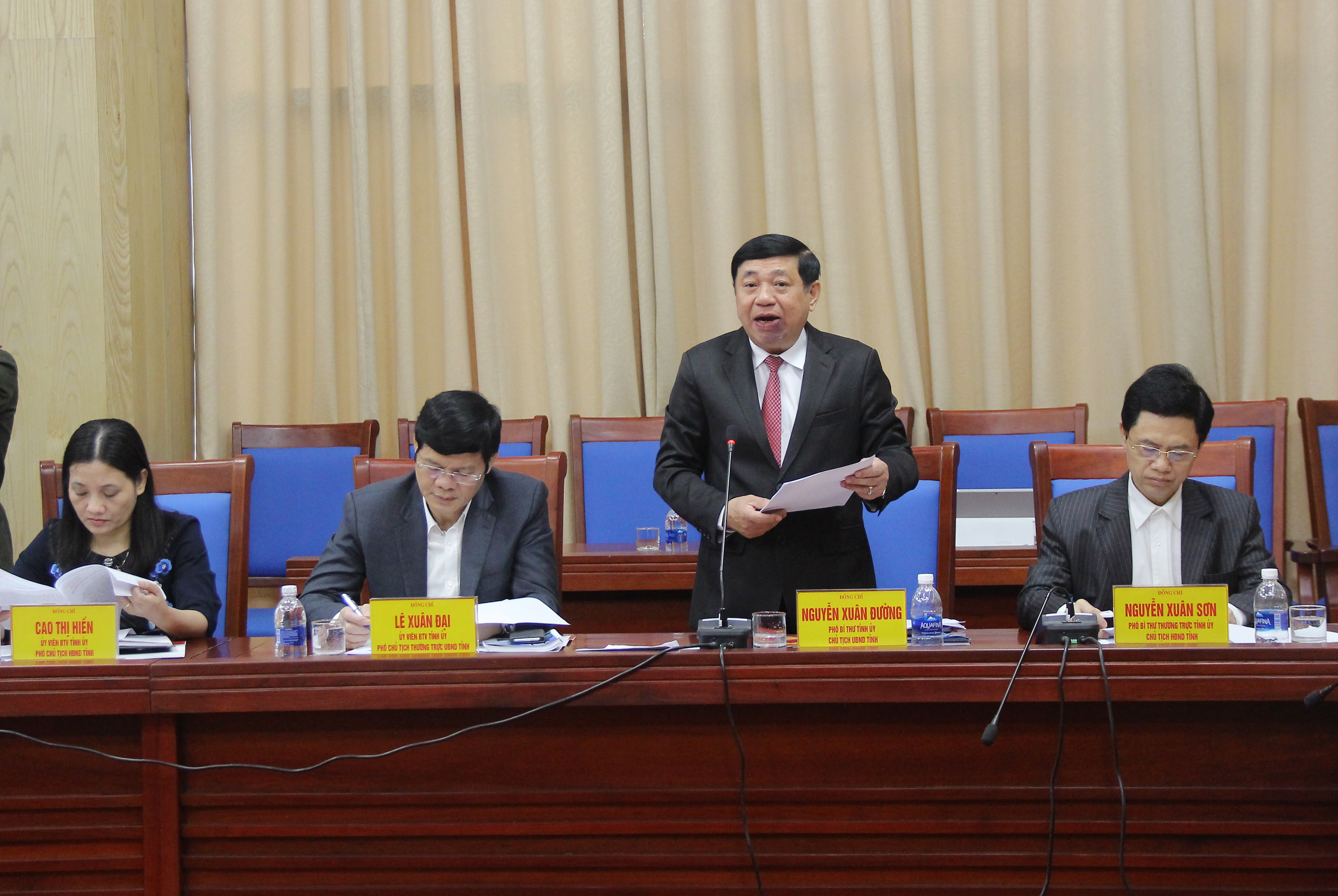 Đồng chí Nguyễn Xuân Đường - Phó Bí thư Tỉnh ủy, Chủ tịch UBND tỉnh