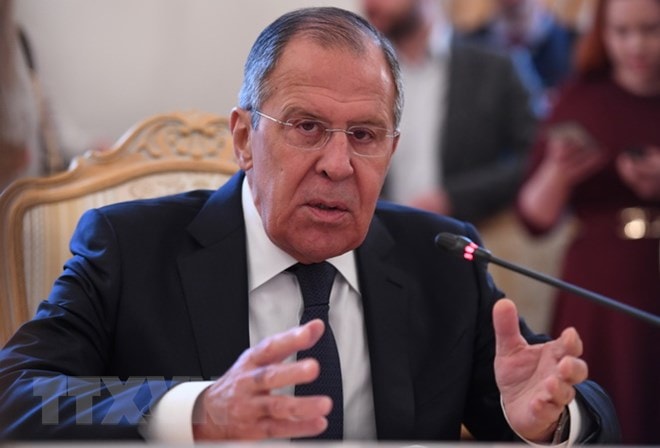 Ngoại trưởng Nga Sergey Lavrov. Nguồn: AFP/TTXVN