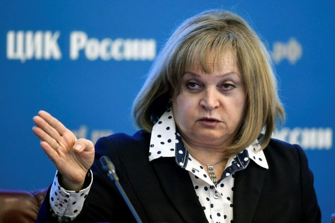 Chủ tịch CEC Ella Pamfilova. Ảnh: AFP/TTXVN