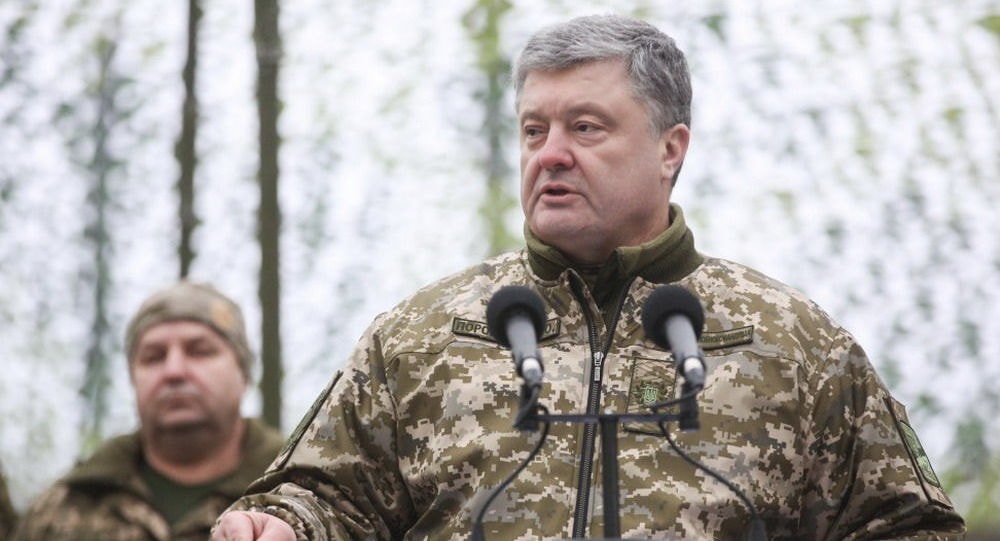 Tổng thống Ukraine Petro Poroshenko. Ảnh: Reuters