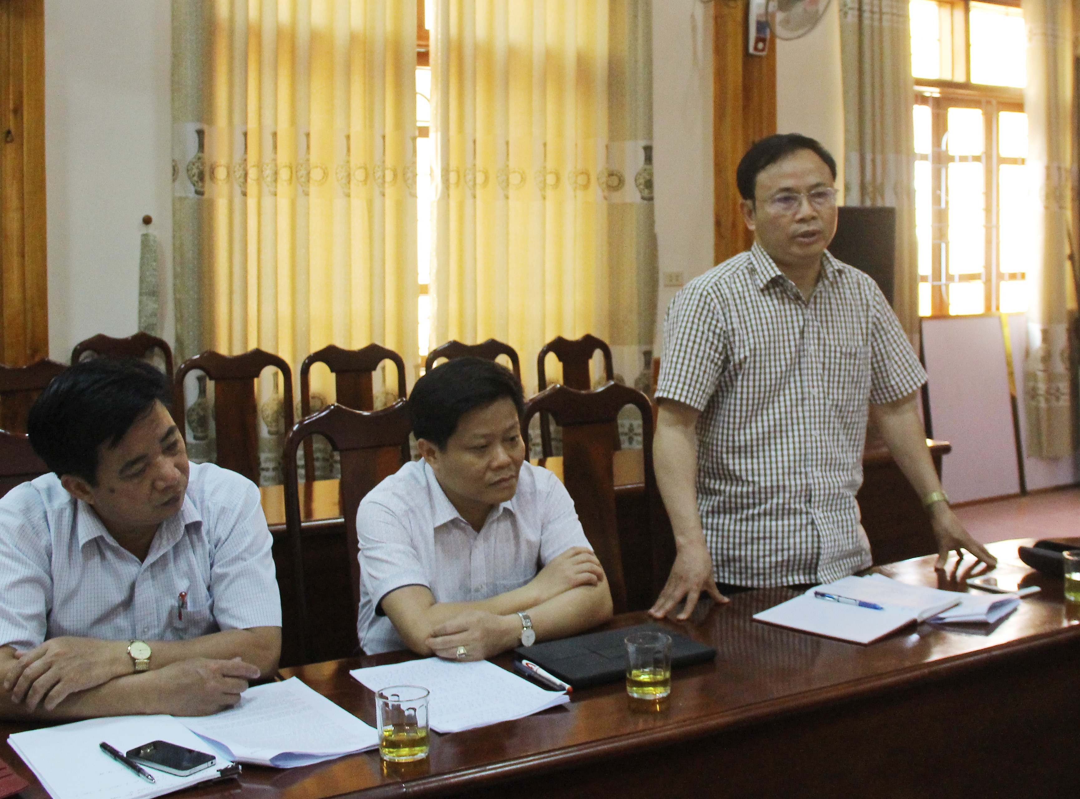 Phó Chủ tịch UBND huyện Nguyễn Hữu Hiền, cho biết, mỗi năm, Thanh Chương thu ngân sách trên địa bàn chỉ đạt khoảng 100 tỷ đồng, đây là khó khăn cho việc đảm bảo nguồn cho lực lượng 