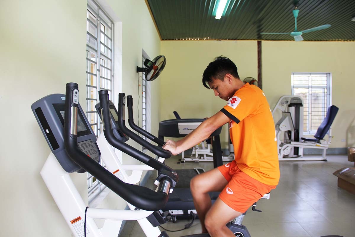 Những ngày tháng khó khăn nhất trong sự nghiệp cũng đã trôi qua với Đình Hoàng. Ảnh: Trung Kiên