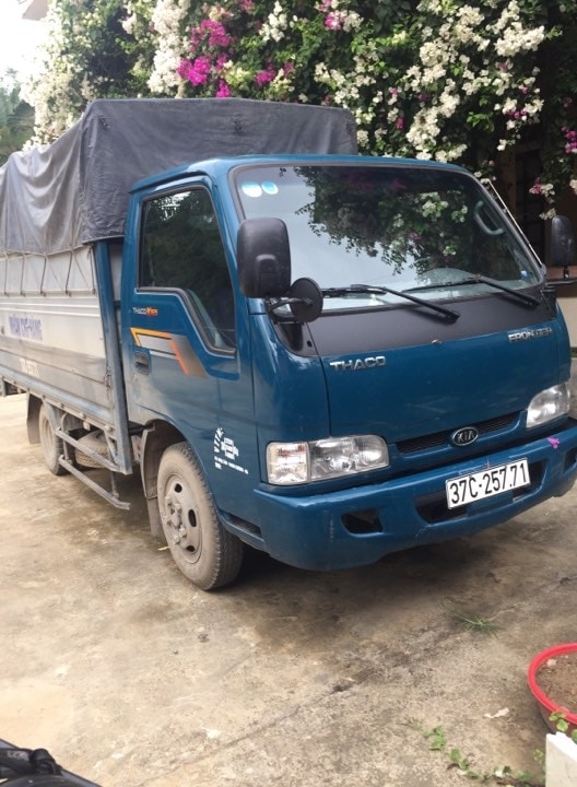 Chiếc xe tang vật vụ án được đối tượng lừa đi bán lại nhiều lần . Ảnh Lữ Phú