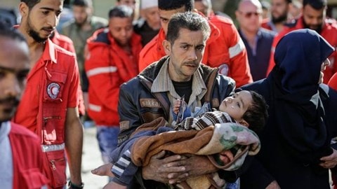 Người dân Đông Ghouta đang nhanh chóng được sơ tán khỏi vùng chiến sự.