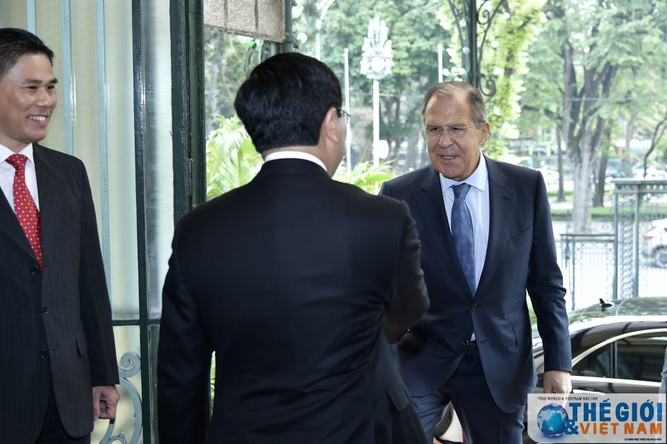 Nhận lời mời của Phó Thủ tướng Chính phủ, Bộ trưởng Ngoại giao nước Cộng hòa Xã hội chủ nghĩa Việt Nam Phạm Bình Minh, Bộ trưởng Ngoại giao Liên bang Nga Sergey Lavrov thăm chính thức Việt Nam từ 22-23/3.