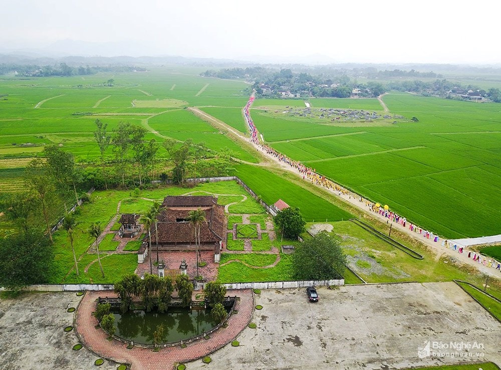 Thanh Hóa - Thừa Thiên Huế hôm nay trưa chiều giảm mây trời nắng. Trong ảnh: Đình Võ Liệt - một di tích lịch sử nổi tiếng của huyện Thanh Chương. Ảnh tư liệu