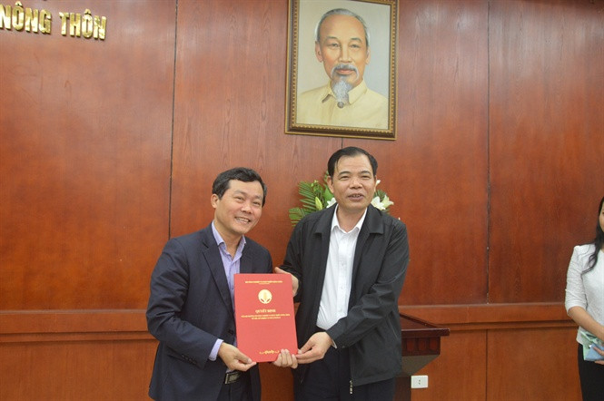 Đồng chí Nguyễn Văn Tiến được giao nhiệm vụ quyền Chánh Thanh tra Bộ NN-PTNT kể từ ngày 1/4/2018.