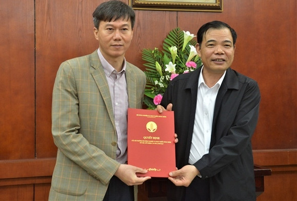 Đồng chí Lê Văn Thành giữ chức Phó Văn phòng Bộ NN-PTNT từ ngày 1/4/2018.