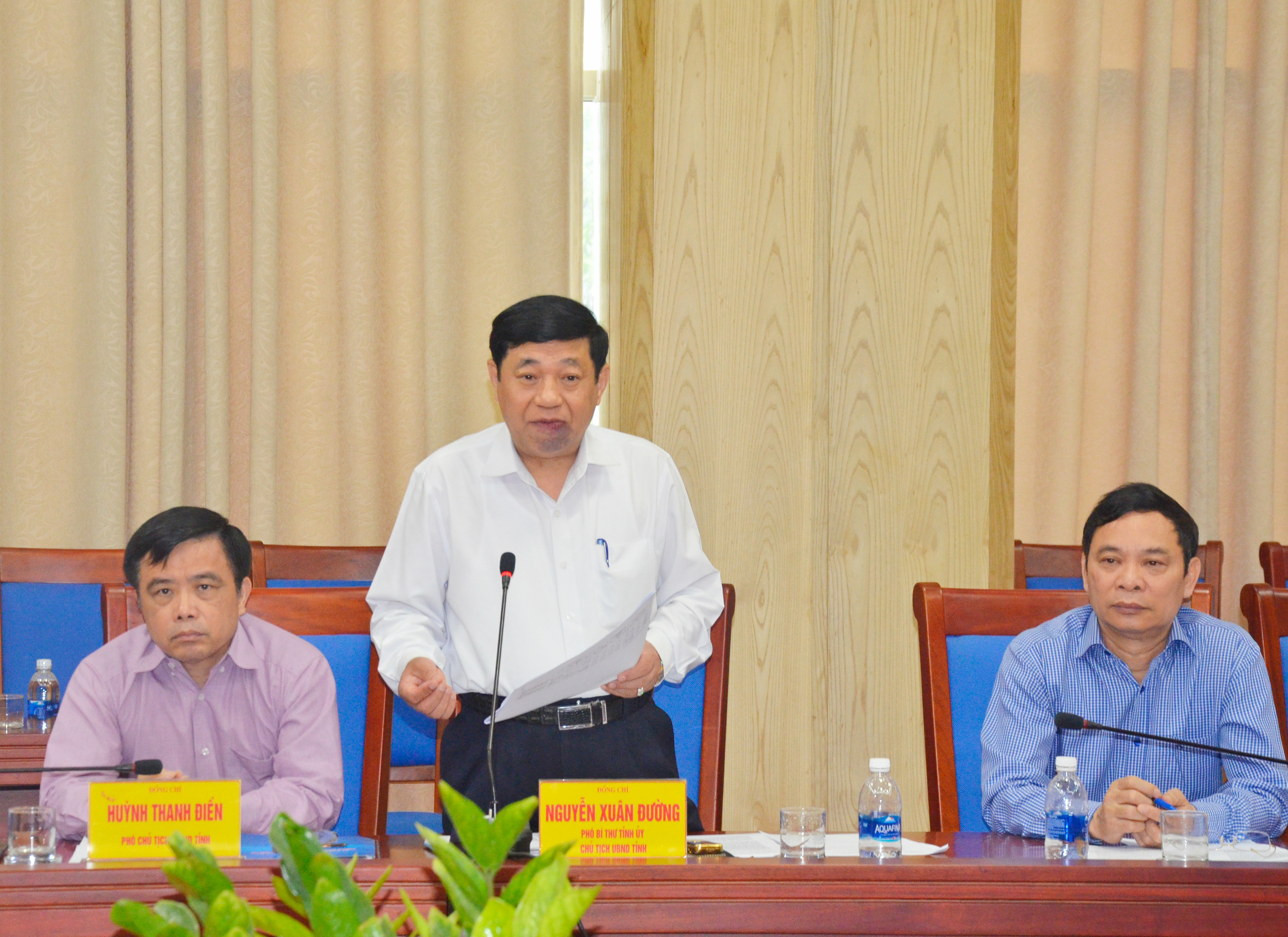 Chủ tịch UBND tỉnh Nguyễn Xuân Đường
