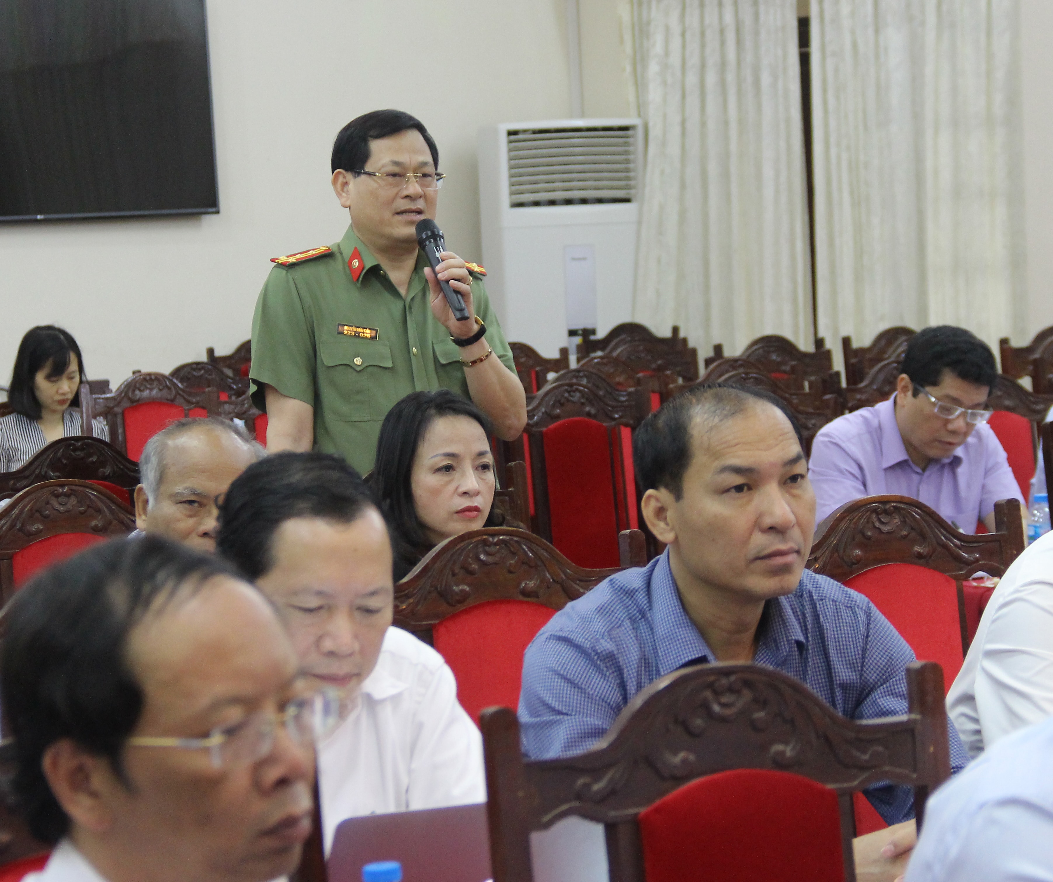 Giám đốc Công an tỉnh Nguyễn Hữu Cầu