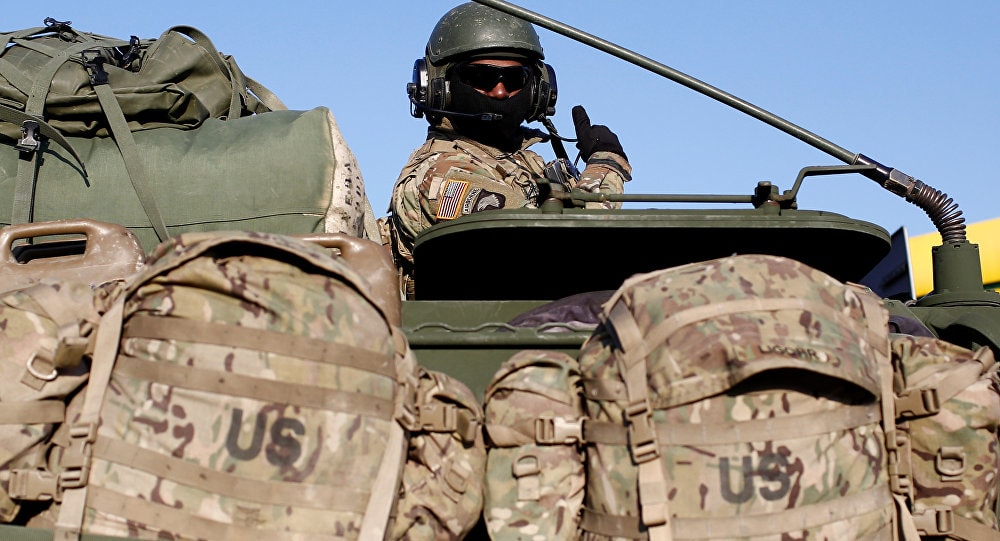 Lực lượng NATO triển khai ở Ba Lan. Ảnh: Reuters